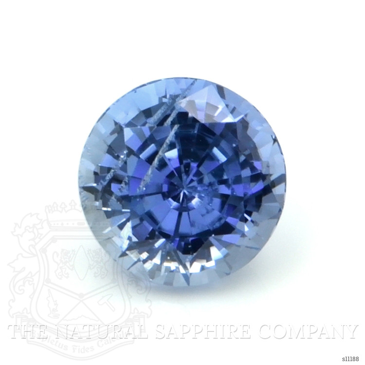 0.96 Ct. Blue Sapphire from Ceylon (Sri Lanka)