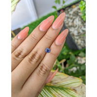 0.96 Ct. Blue Sapphire from Ceylon (Sri Lanka) Life Style
