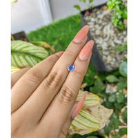 0.92 Ct. Blue Sapphire from Ceylon (Sri Lanka) Life Style
