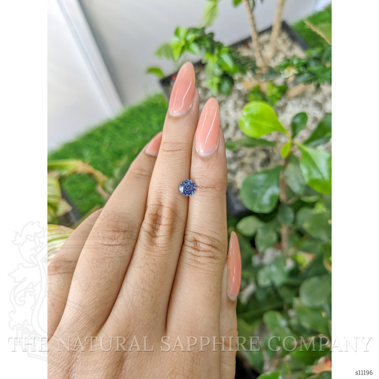 0.85 Ct. Blue Sapphire from Ceylon (Sri Lanka)