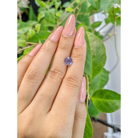 1.60 Ct. Violet Sapphire from Ceylon (Sri Lanka) Life Style