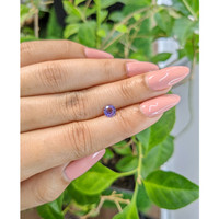 0.75 Ct. Purple Sapphire from Ceylon (Sri Lanka) Life Style