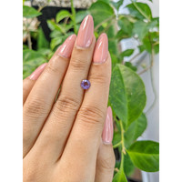 0.75 Ct. Purple Sapphire from Ceylon (Sri Lanka) Life Style
