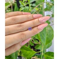 0.88 Ct. Purple Sapphire from Ceylon (Sri Lanka) Life Style