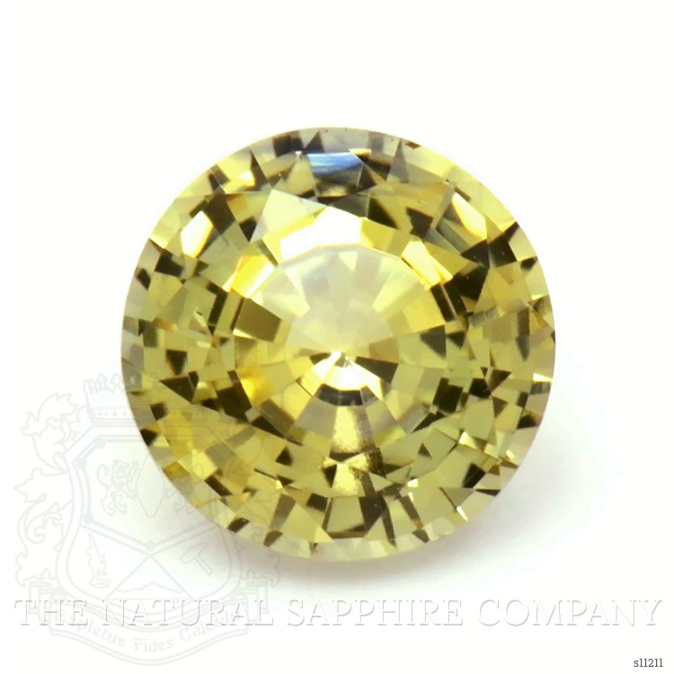 0.89 Ct. Yellow Sapphire from Ceylon (Sri Lanka)