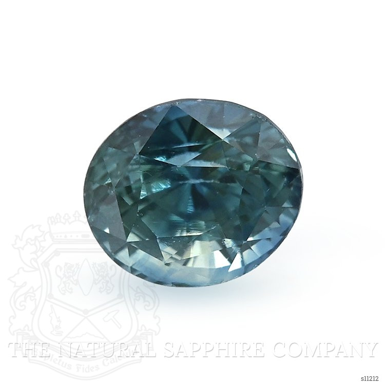 1.51 Ct. Bluish Green Sapphire from Ceylon (Sri Lanka)