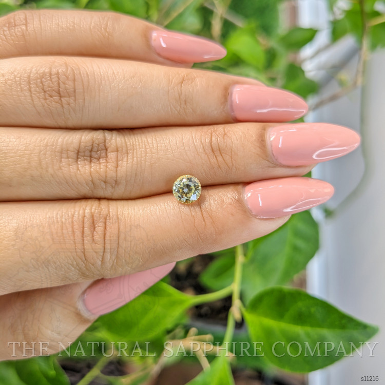 1.22 Ct. Yellow Sapphire from Ceylon (Sri Lanka)