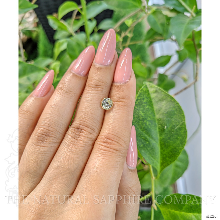 1.22 Ct. Yellow Sapphire from Ceylon (Sri Lanka)