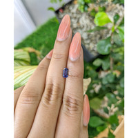 0.73 Ct. Blue Sapphire from Ceylon (Sri Lanka) Life Style