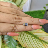 1.59 Ct. Bi Color Sapphire from Ceylon (Sri Lanka) Life Style