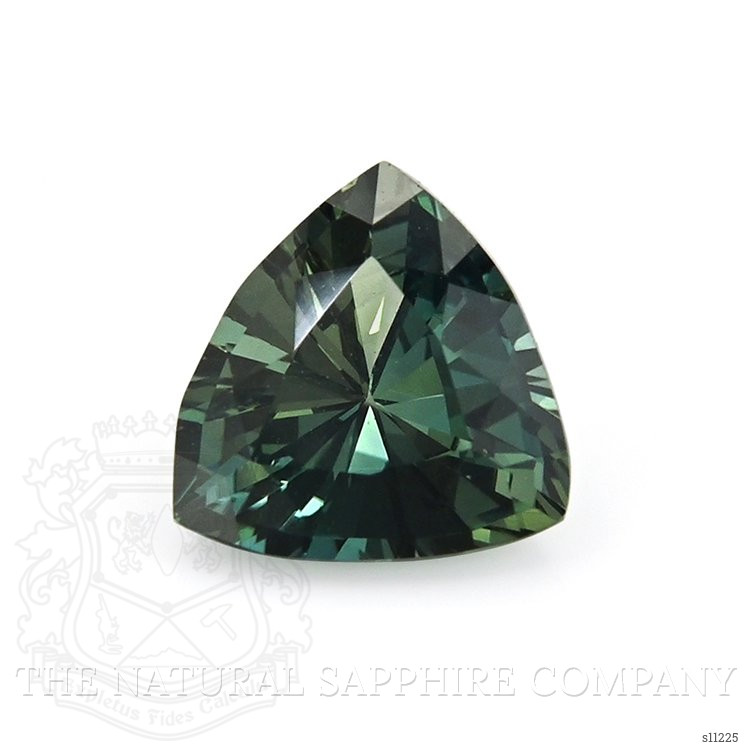 1.62 Ct. Bluish Green Sapphire from Ceylon (Sri Lanka)