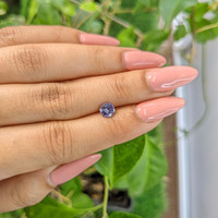 0.76 Ct. Purple Sapphire from Ceylon (Sri Lanka) Life Style