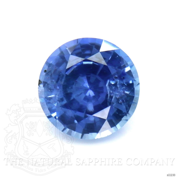0.83 Ct. Blue Sapphire from Ceylon (Sri Lanka)