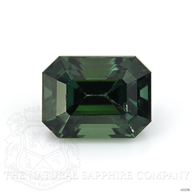 1.75 Ct. Bluish Green Sapphire from Ceylon (Sri Lanka)