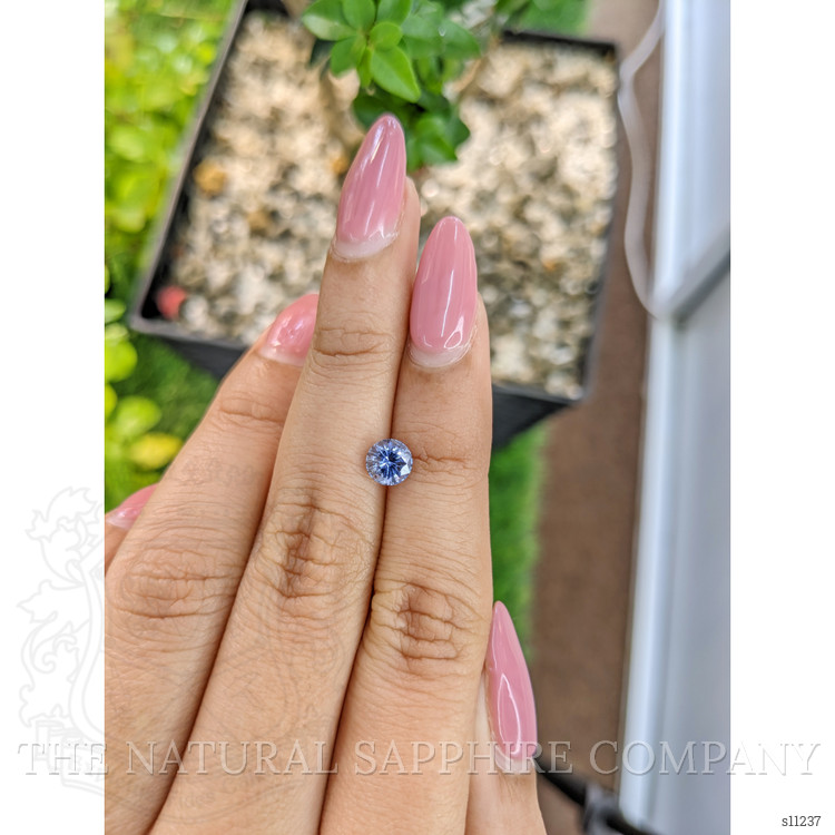1.02 Ct. Blue Sapphire from Ceylon (Sri Lanka)