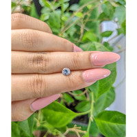 0.83 Ct. White Sapphire from Ceylon (Sri Lanka) Life Style