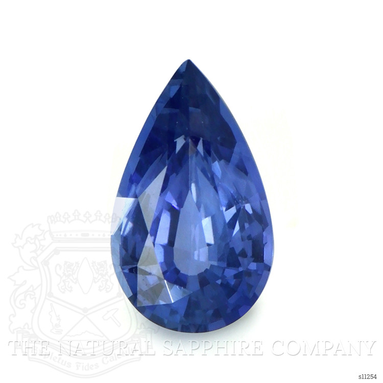 0.74 Ct. Blue Sapphire from Ceylon (Sri Lanka)