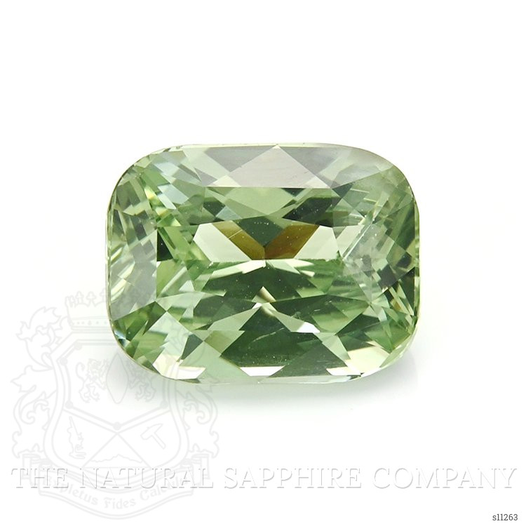 5.26 Ct. Green Sapphire from Ceylon (Sri Lanka)