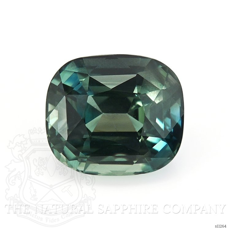 5.50 Ct. Bluish Green Sapphire from Ceylon (Sri Lanka)