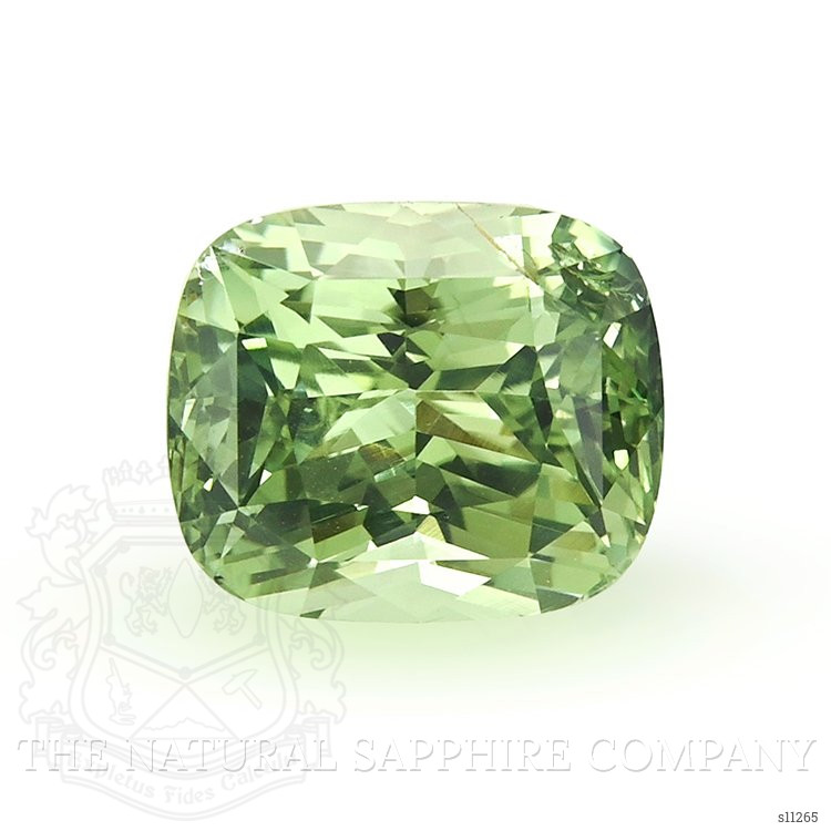 6.02 Ct. Green Sapphire from Ceylon (Sri Lanka)