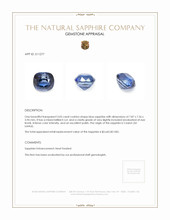 3.05 Ct. Sapphire from Ceylon (Sri Lanka) Appraisal