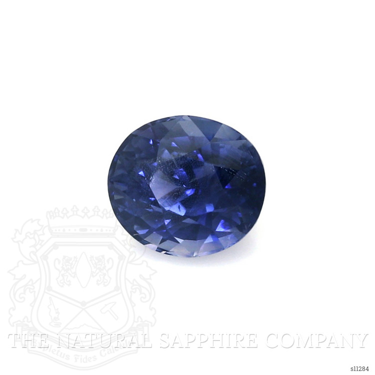 1.74 Ct. Purplish Blue Sapphire from Ceylon (Sri Lanka)