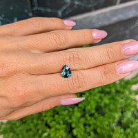 1.99 Ct. Bluish Green Sapphire from Ceylon (Sri Lanka) Life Style