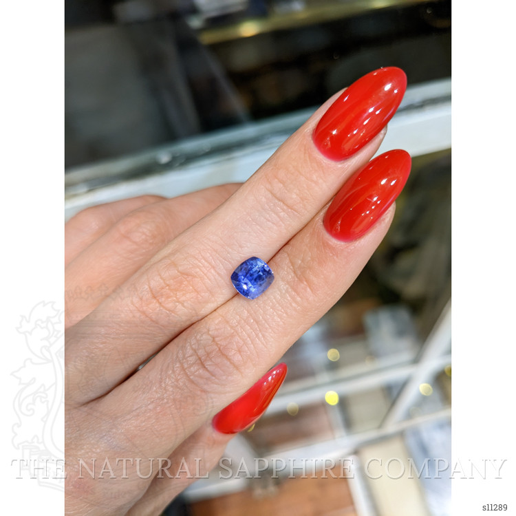 2.52 Ct. Blue Sapphire from Ceylon (Sri Lanka)
