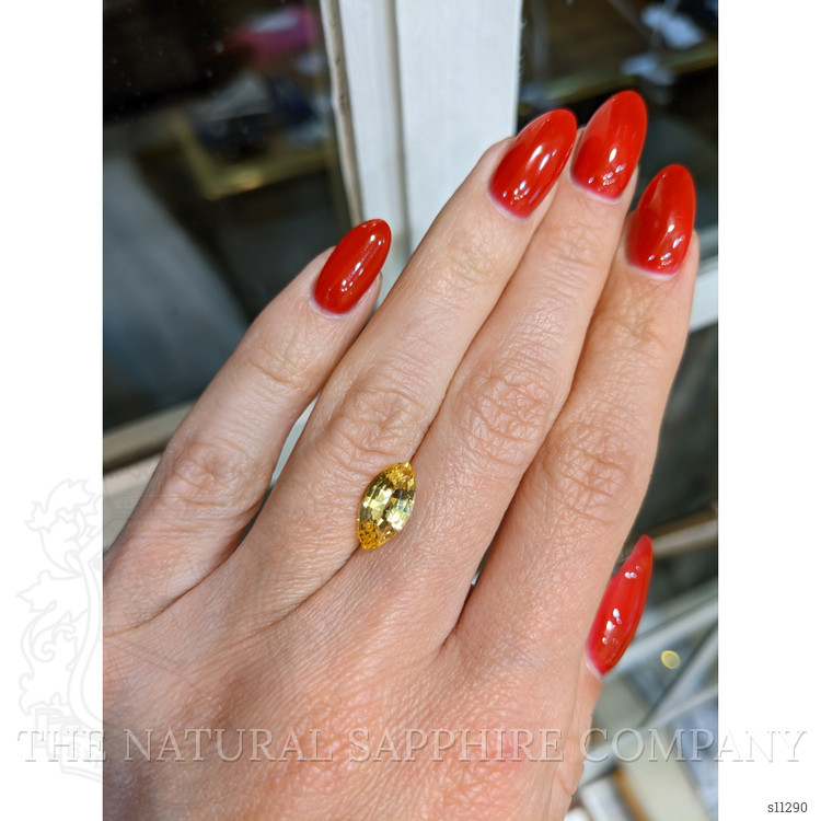 2.58 Ct. Yellow Sapphire from Ceylon (Sri Lanka)