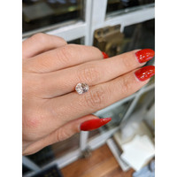 2.45 Ct. Peach Sapphire from Ceylon (Sri Lanka) Life Style