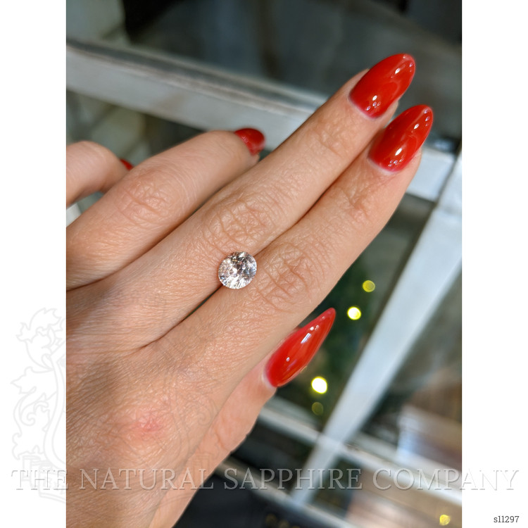 2.45 Ct. Peach Sapphire from Ceylon (Sri Lanka)