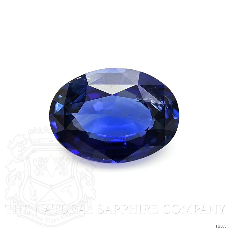 3.48 Ct. Blue Sapphire from Ceylon (Sri Lanka)