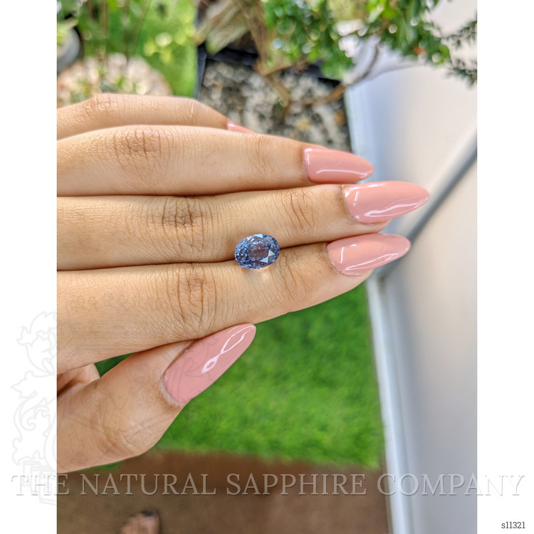 4.45 Ct. Blue Sapphire from Ceylon (Sri Lanka)