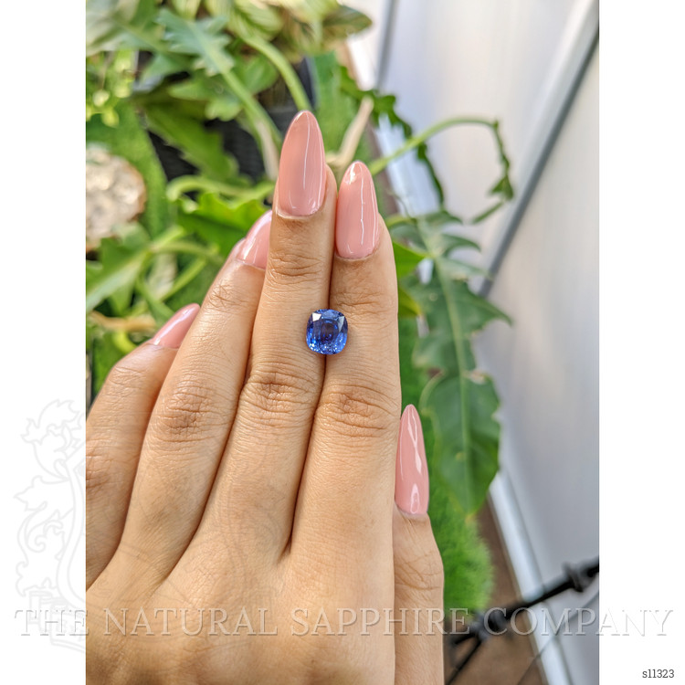 4.03 Ct. Blue Sapphire from Ceylon (Sri Lanka)