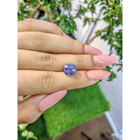 5.45 Ct. Violet Sapphire from Ceylon (Sri Lanka) Life Style