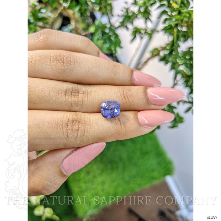 5.45 Ct. Violet Sapphire from Ceylon (Sri Lanka)