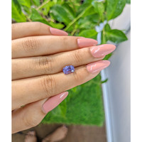 2.84 Ct. Purple Sapphire from Ceylon (Sri Lanka) Life Style