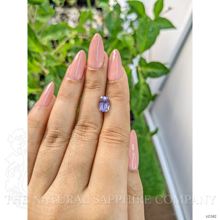 2.84 Ct. Purple Sapphire from Ceylon (Sri Lanka)