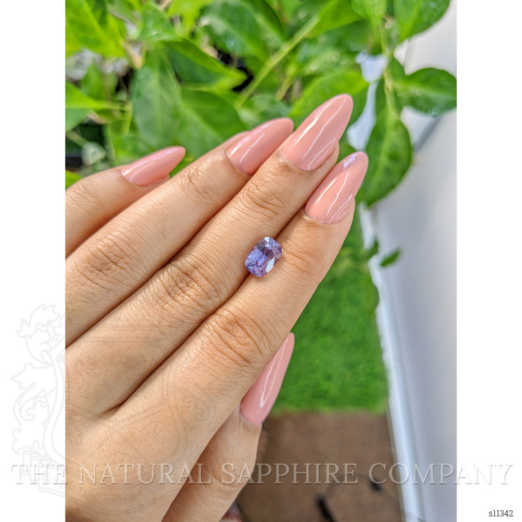 2.84 Ct. Purple Sapphire from Ceylon (Sri Lanka)