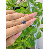2.54 Ct. Greenish Blue Sapphire from Ceylon (Sri Lanka) Life Style