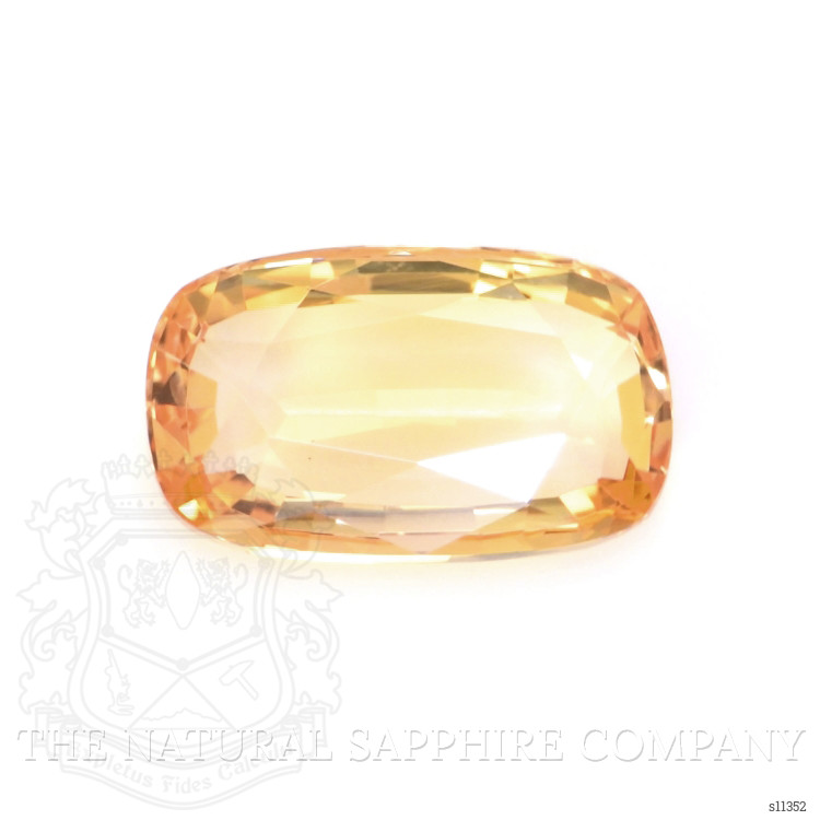 2.89 Ct. Peach Sapphire from Ceylon (Sri Lanka)