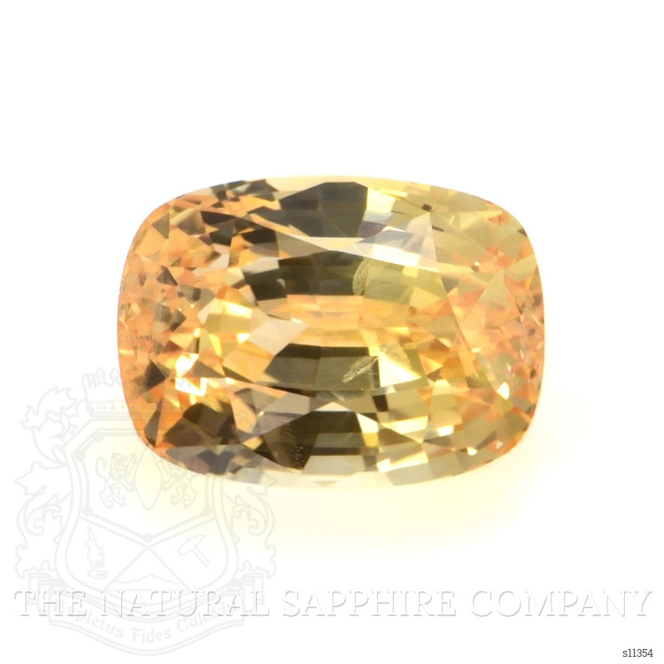 5.64 Ct. Peach Sapphire from Ceylon (Sri Lanka)