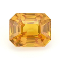 2.03 Ct. Yellowish Orange Sapphire from Ceylon (Sri Lanka) Video
