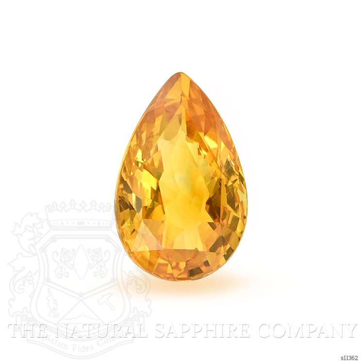 2.56 Ct. Orange Sapphire from Ceylon (Sri Lanka)