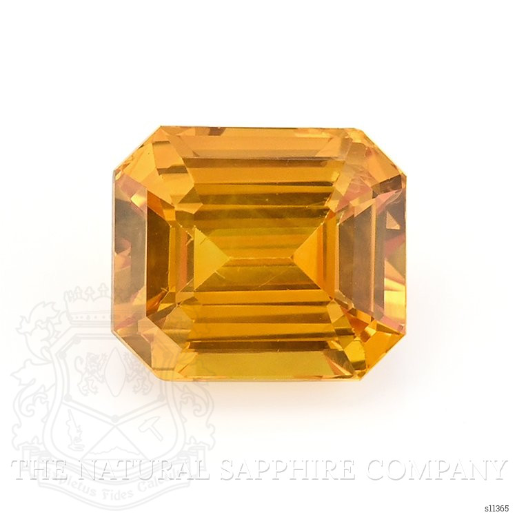 3.58 Ct. Orange Sapphire from Ceylon (Sri Lanka)