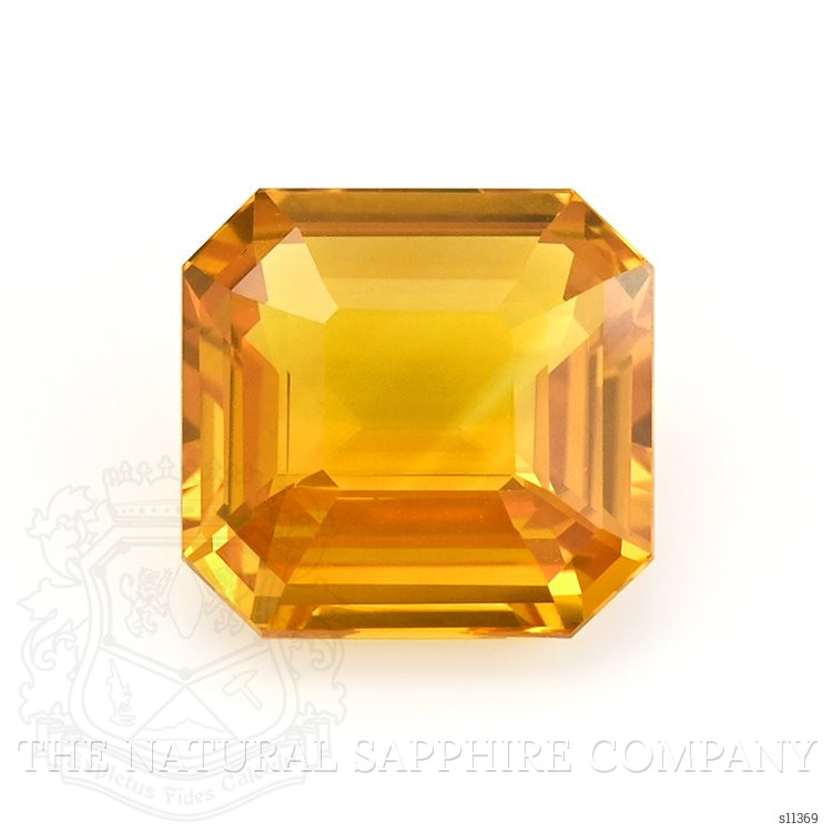4.22 Ct. Orange Sapphire from Ceylon (Sri Lanka)