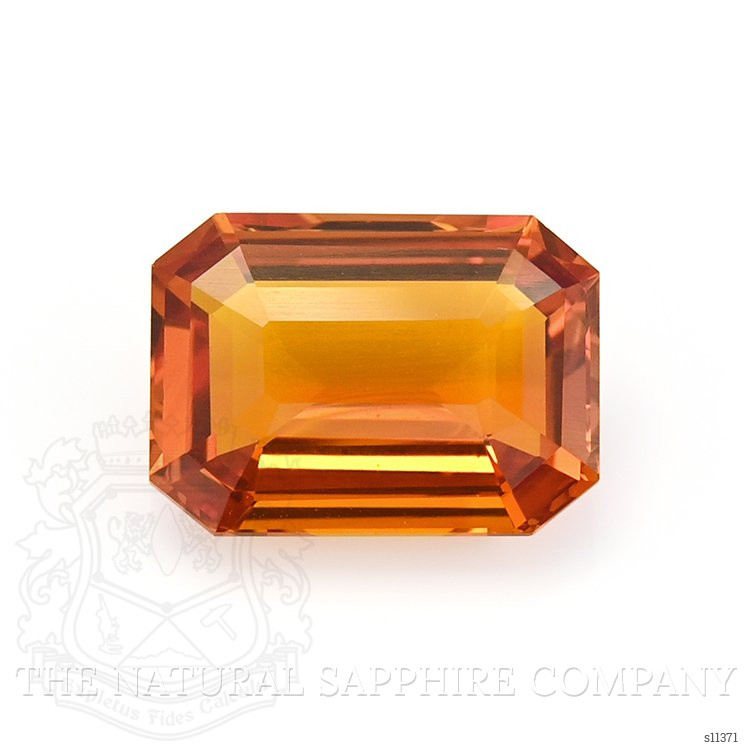 5.26 Ct. Orange Sapphire from Ceylon (Sri Lanka)