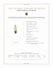 7.79 Ct. Sapphire from Ceylon (Sri Lanka) Scan Report