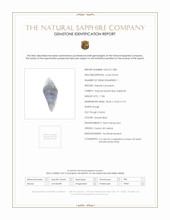 17.86 Ct. Sapphire from Ceylon (Sri Lanka) Scan Report