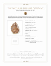 10.45 Ct. Sapphire from Ceylon (Sri Lanka) Scan Report